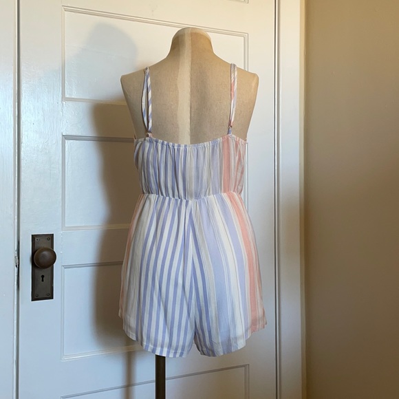 Style Rack Striped Romper size small - Picture 2 of 8